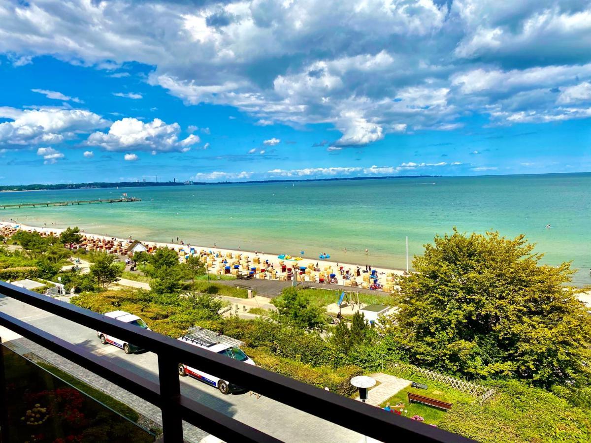 Studio Mit Panorama-Meerblick Und Direkter Strandlage In Scharbeutz Esterno foto