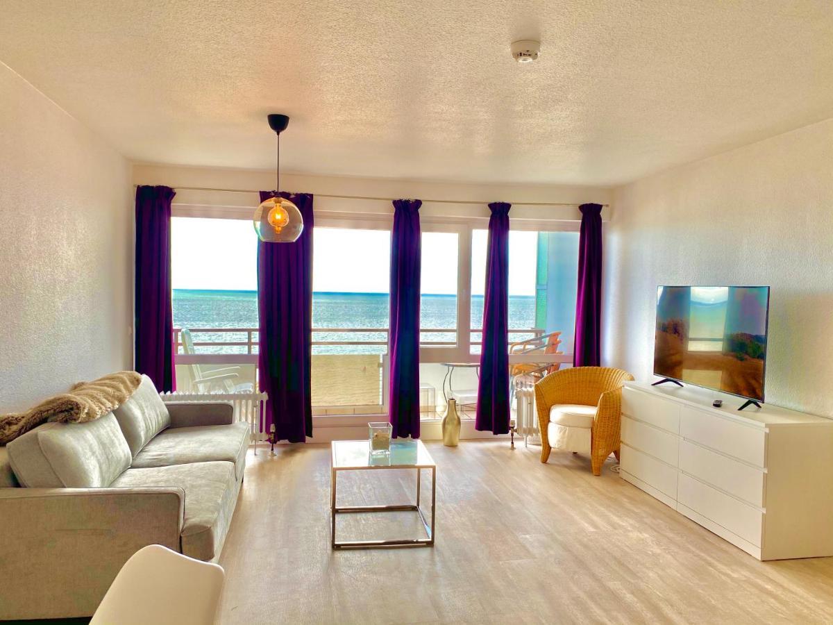 Studio Mit Panorama-Meerblick Und Direkter Strandlage In Scharbeutz Esterno foto