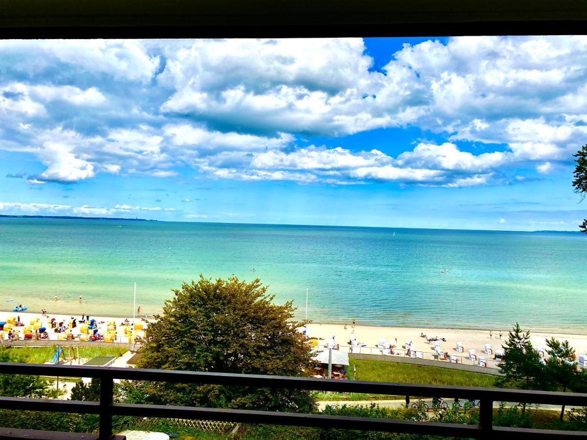 Studio Mit Panorama-Meerblick Und Direkter Strandlage In Scharbeutz Esterno foto